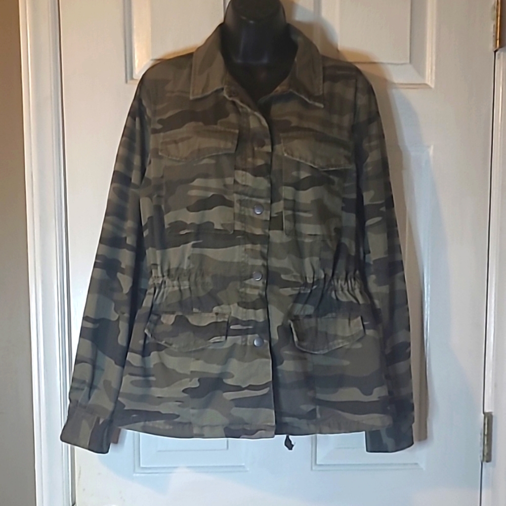 ANA Camouflage Women's  Utility Jacket Size L